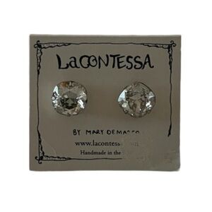 Swarovski Crystal Earrings by Mary DeMarco La Contessa